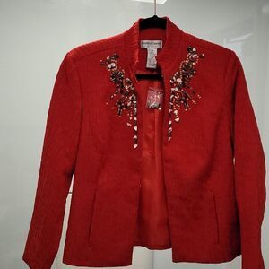 NWOT Drapers & Damon's red jacket PS